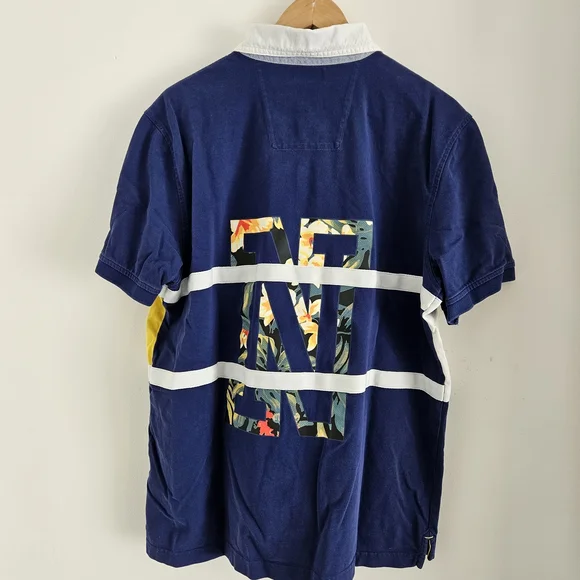 Vintage Nautica Polo Shirt Mens Large Yachting Sailing 90s Y2K - Picture 6 of 7
